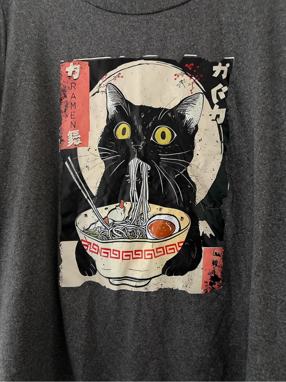Plus Size Fun Cat Graphic Tee - Picture 4 of 4